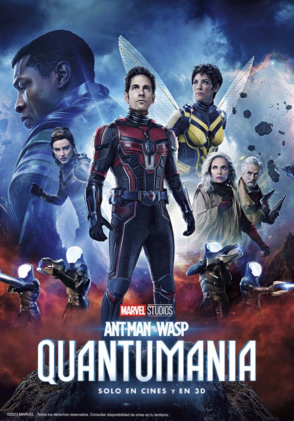 2) Poster de: Ant-Man y La Avispa: Quantumanía
